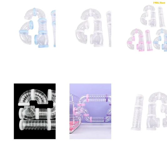 U1JB Hamster Clear Tunnel Toy Rodents - MyPetDollar.com