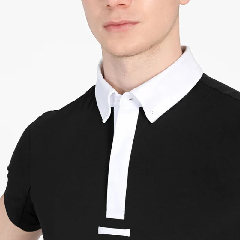MXLLINA Mens Equestrian Short Sleeve - MyPetDollar.com