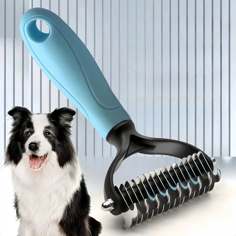 Dual Sided Stainless Steel Pet Grooming Comb - MyPetDollar.com