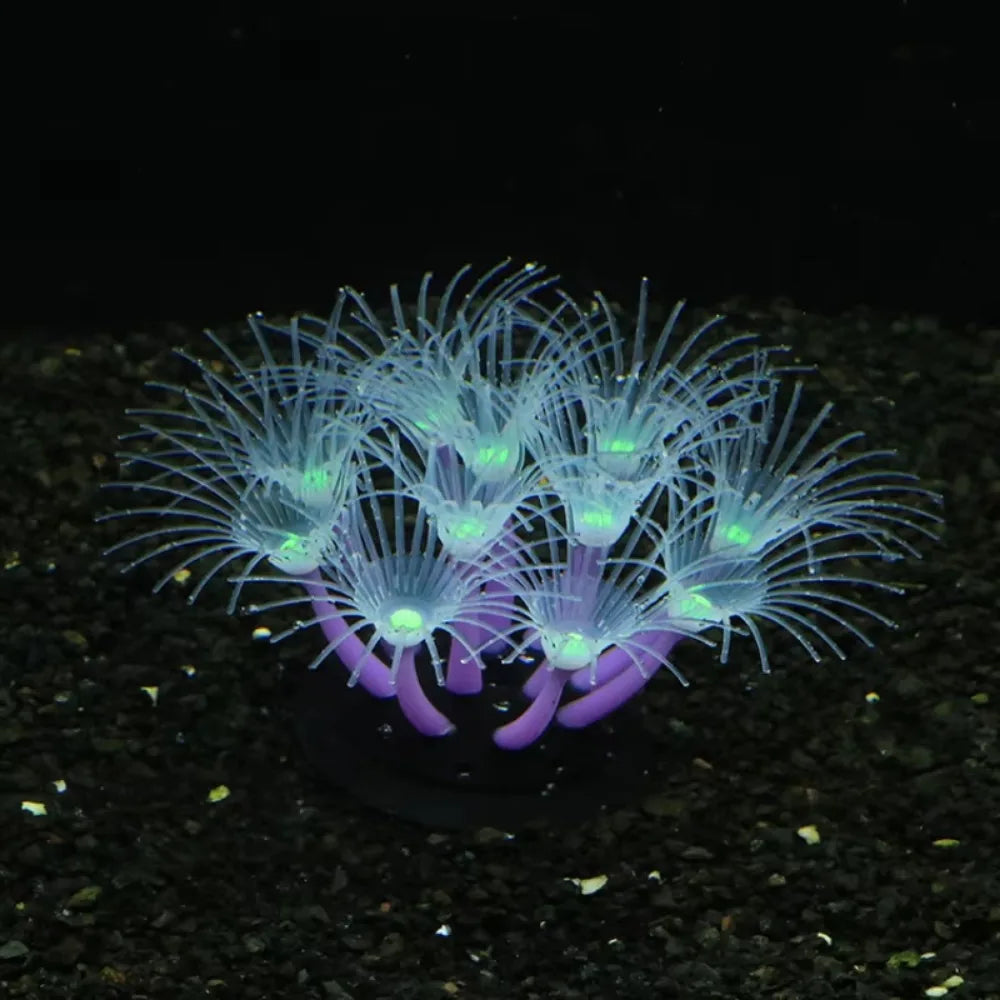 New Simulation Silicone Coral Fish Tank - MyPetDollar.com
