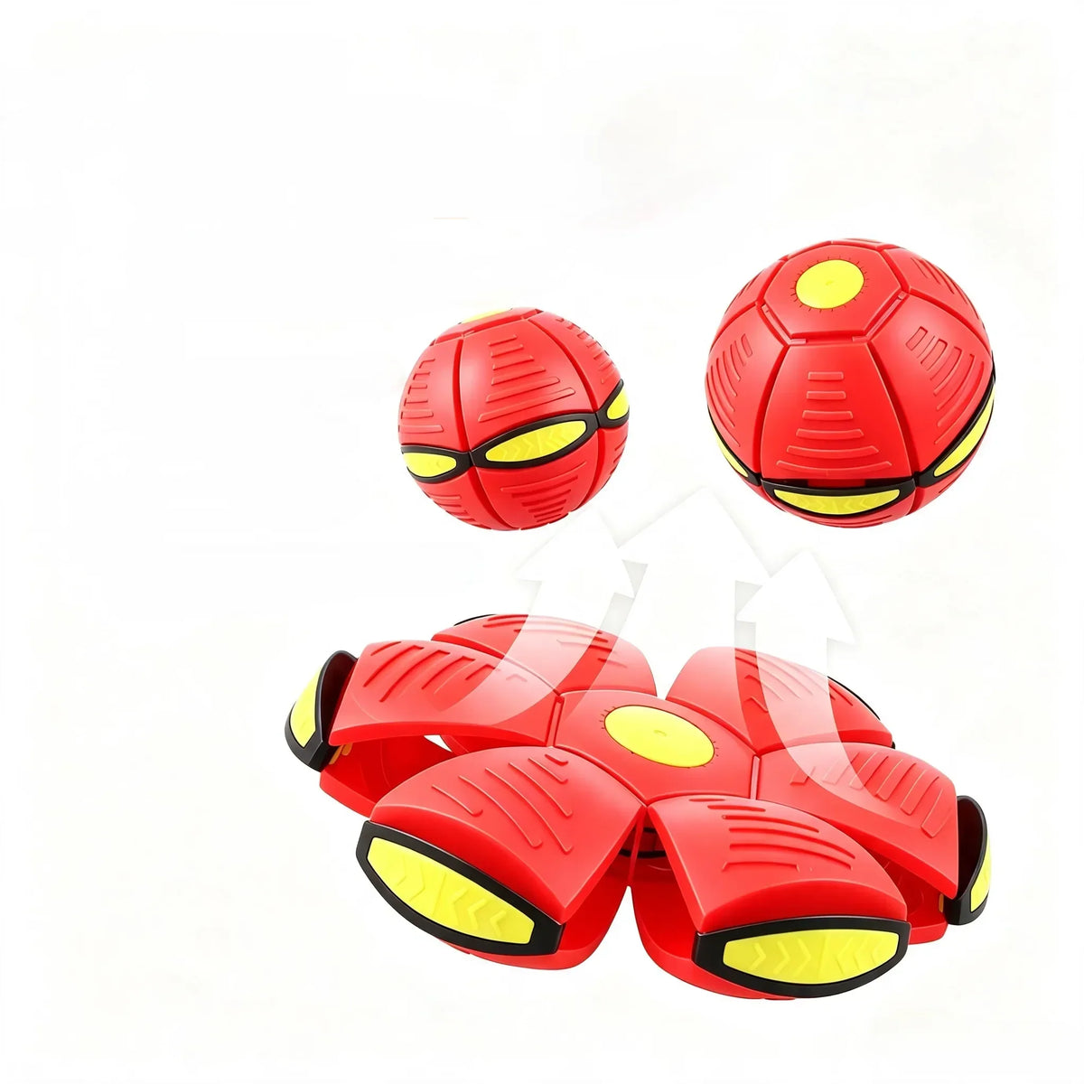 Durable Six-light Dual-mode Magical Transforming Pet Bouncy Ball