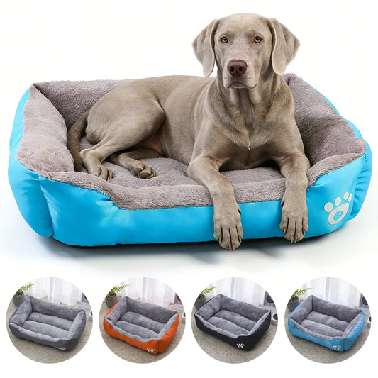 Square Large Dog Bed Soft Cat Sleeping Sofa - MyPetDollar.com