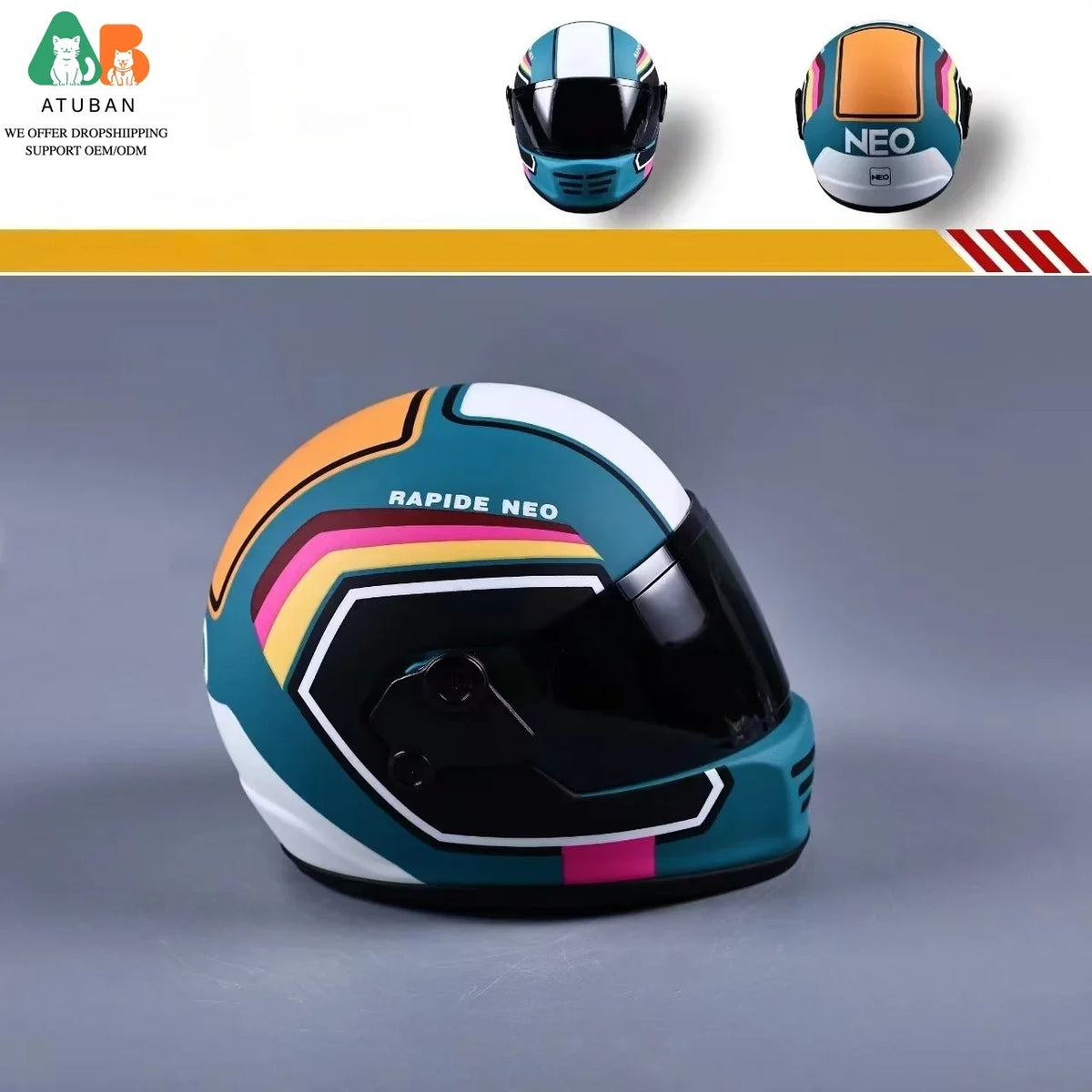 ATUBAN Pet Motorcycle Helmet, Puppy Cat - MyPetDollar.com