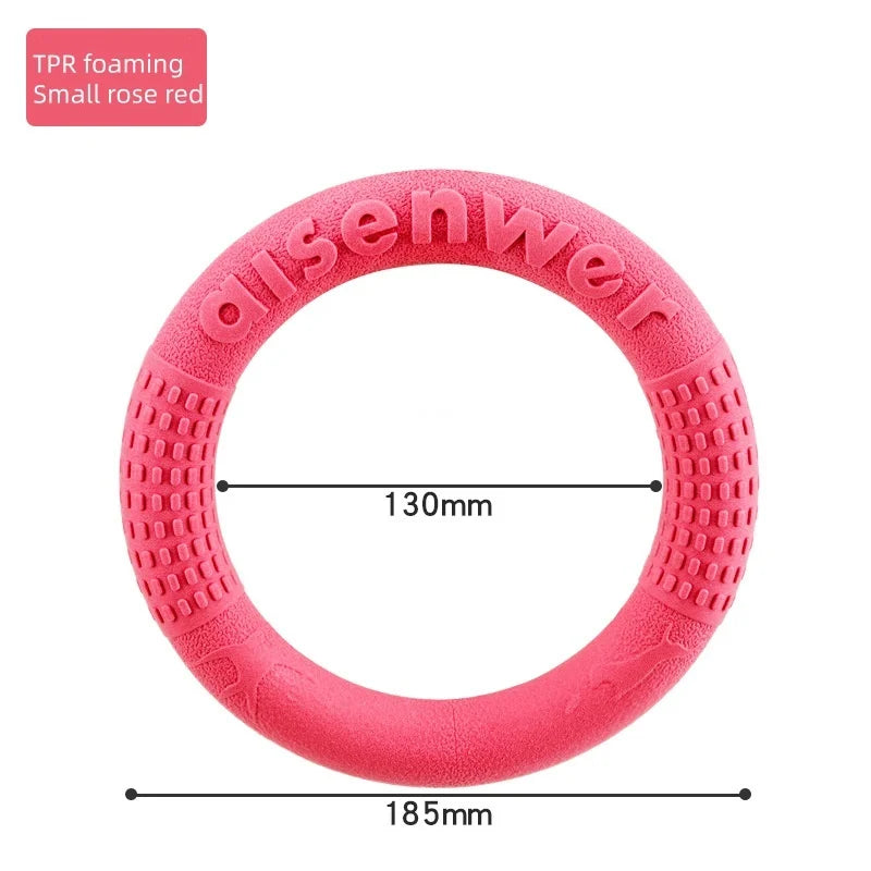 EVA Dog Flying Disc Waterproof Floating Design Chew Resistant