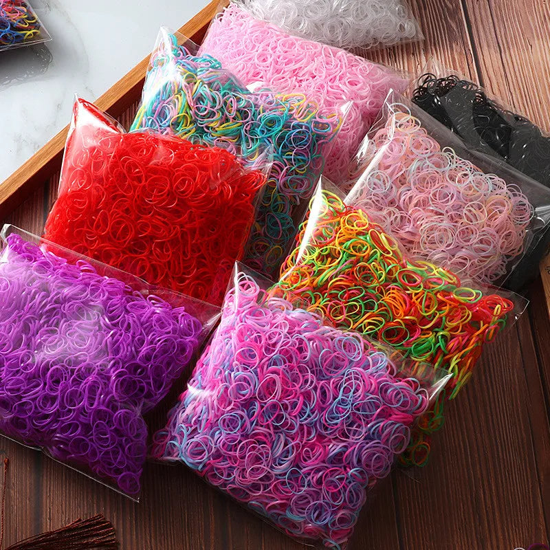 300PcsColourful Cat Dog Rubber Band Elastic - MyPetDollar.com