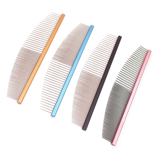 Pet Grooming Comb Aluminum Handle Brush for - MyPetDollar.com