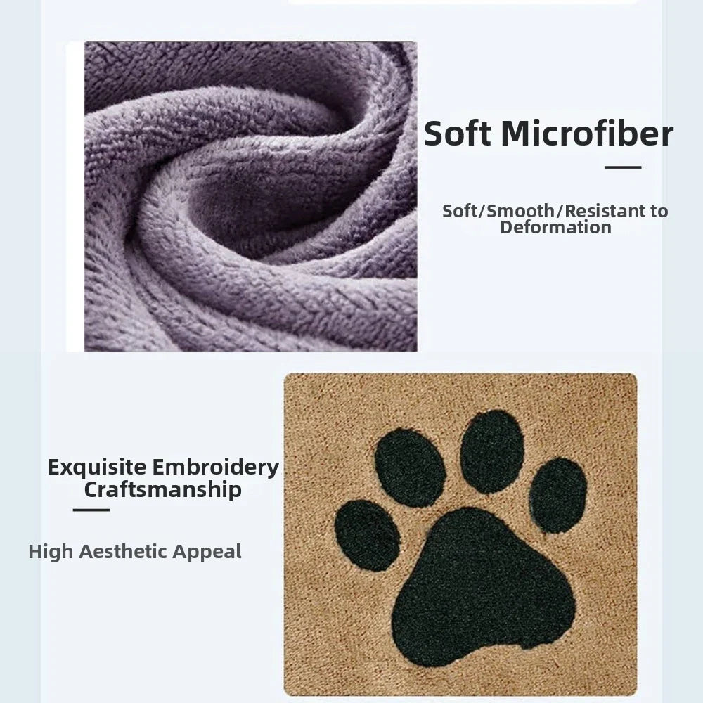 Breathable Microfiber Dog Towels Highly - MyPetDollar.com