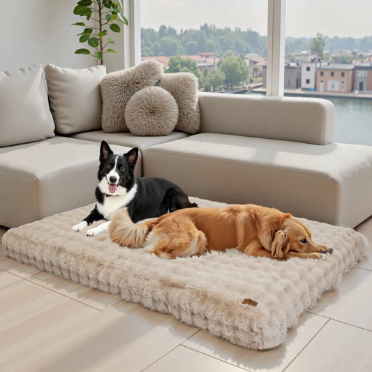 Ultra Plush Dog Bed Soft Pet Cushion Large - MyPetDollar.com