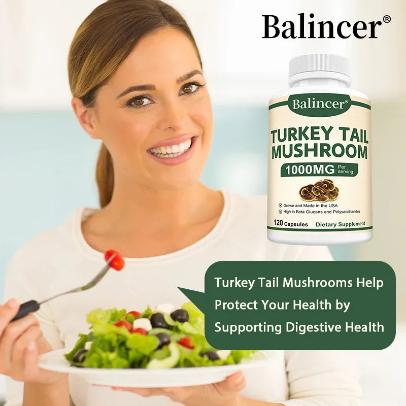 Turkey tail mushroom supplement capsules, - MyPetDollar.com