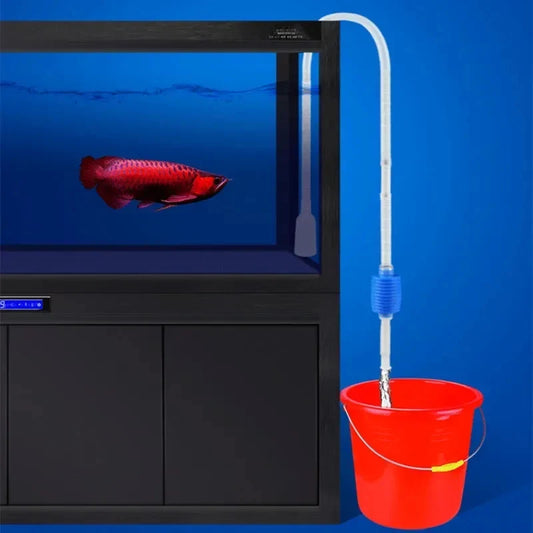 1Pcs Aquarium Siphon Fish Tank Syphon Vacuum - MyPetDollar.com