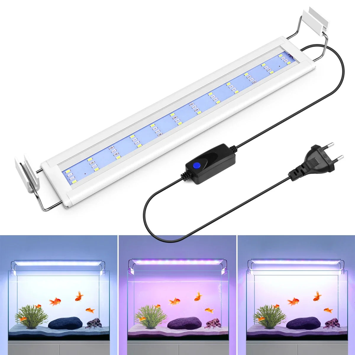 Extensible LED Fish Tank Light Color - MyPetDollar.com