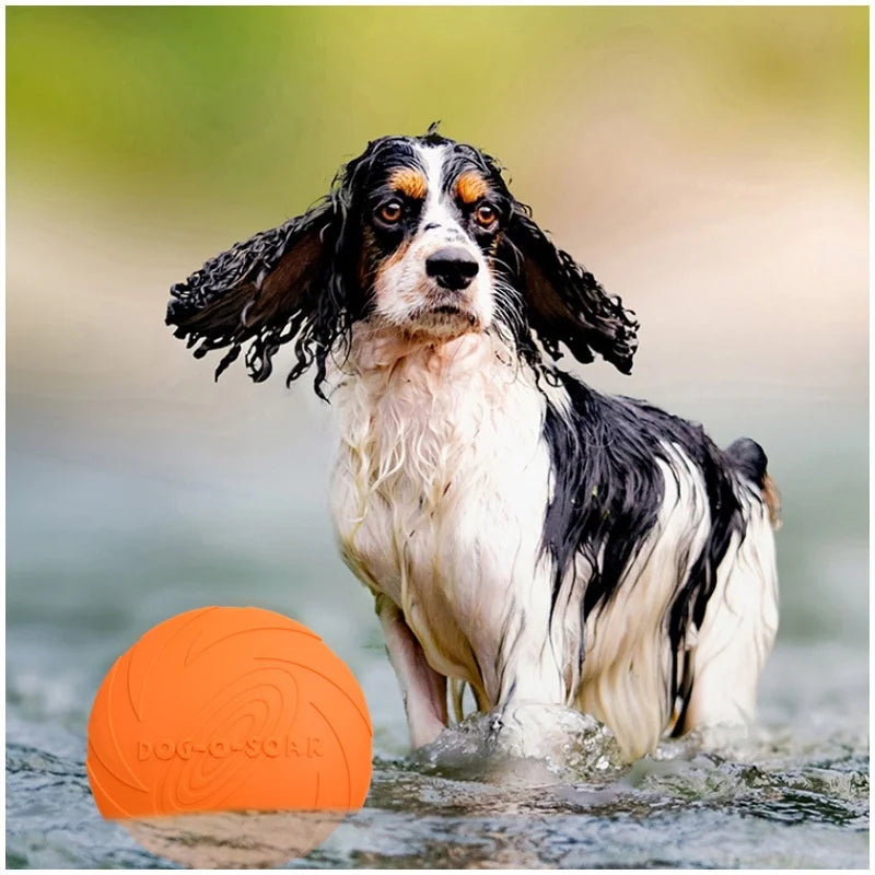 Interactive Silicone Flying Saucer Toy for - MyPetDollar.com