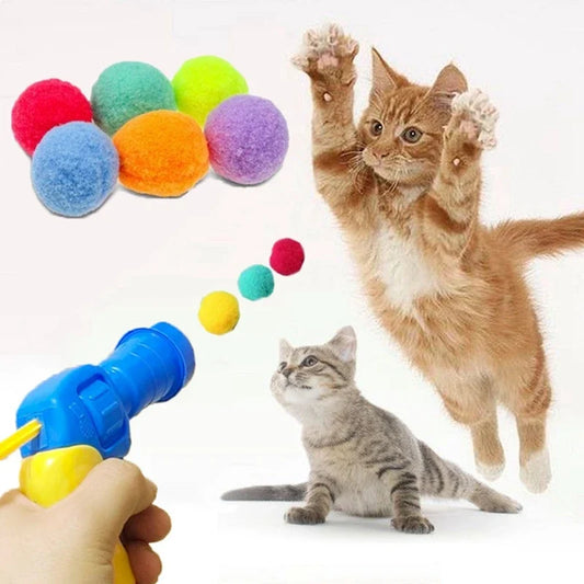 Colorful Plush Ball Cat Toys for cats Molar - MyPetDollar.com
