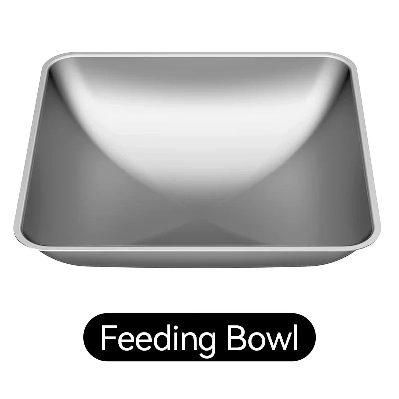Rojeco Stainless Steel Feeding Bowl – Dog Bowls & Feeders