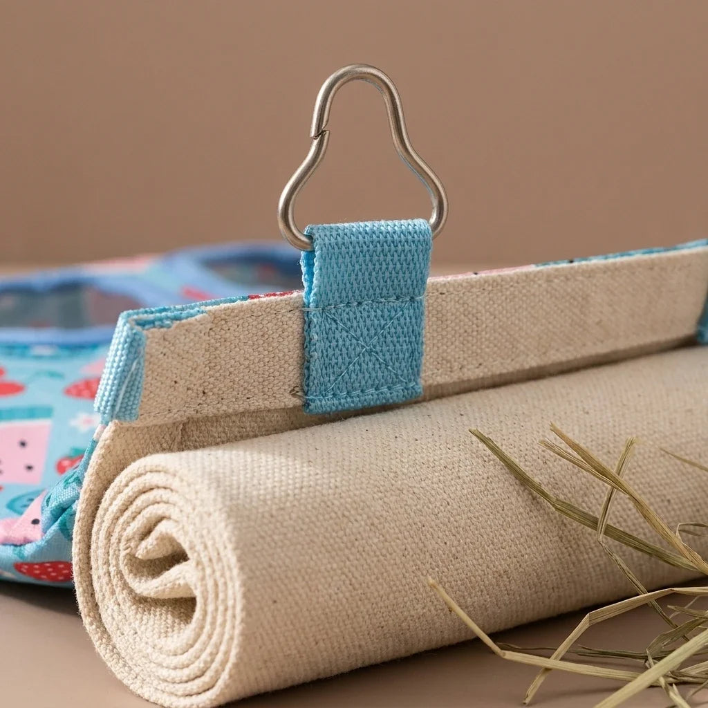 2 Hole/3 Hole Hanging Hay Feeder Bag - MyPetDollar.com