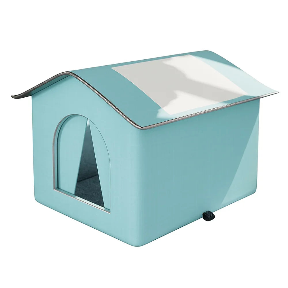 Portable Waterproof Insulated Cat House – Multiple Sizes & Colors
