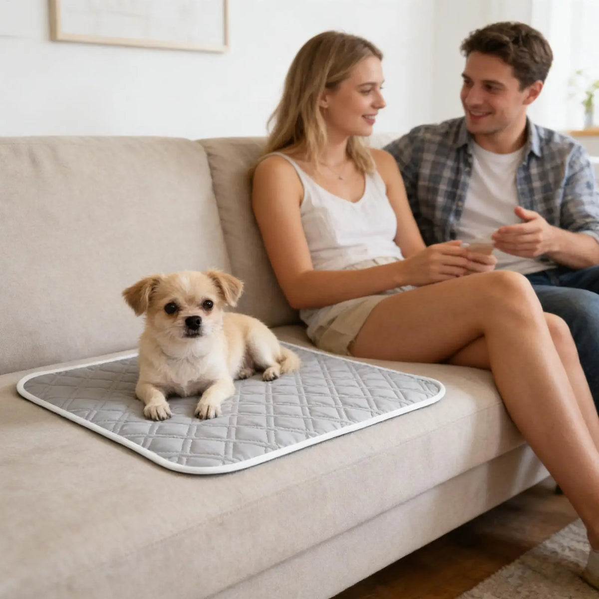 Dog Cooling Mat Summer Pet Cold Bed 45x35cm - MyPetDollar.com