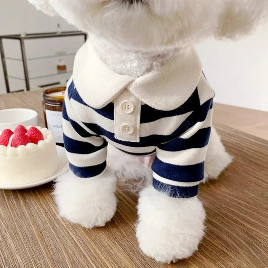 Summer Polo Shirt for Dogs Puppy Clothes - MyPetDollar.com