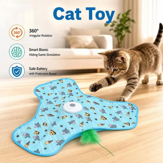Cat Enrichment Toy, USB Rechargeable - MyPetDollar.com