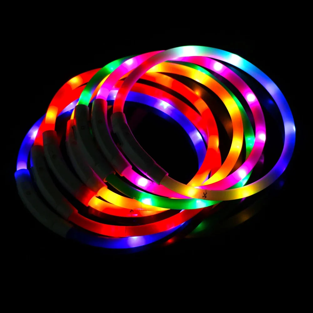 Dog Loss Prevention Led Usb Dog Collar Pet - MyPetDollar.com