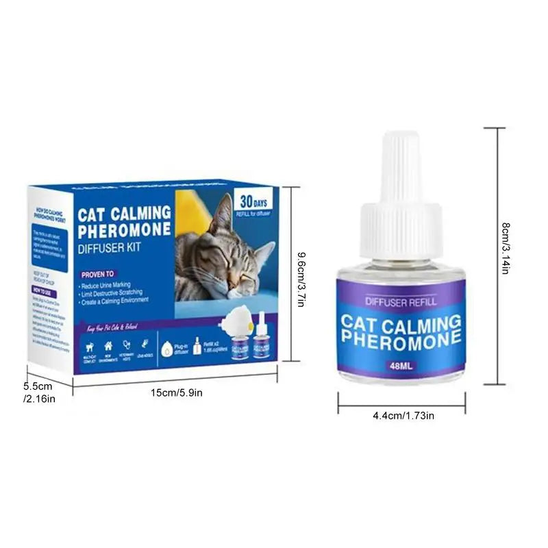 Cat Pheromones Calming Diffuser Refill - MyPetDollar.com