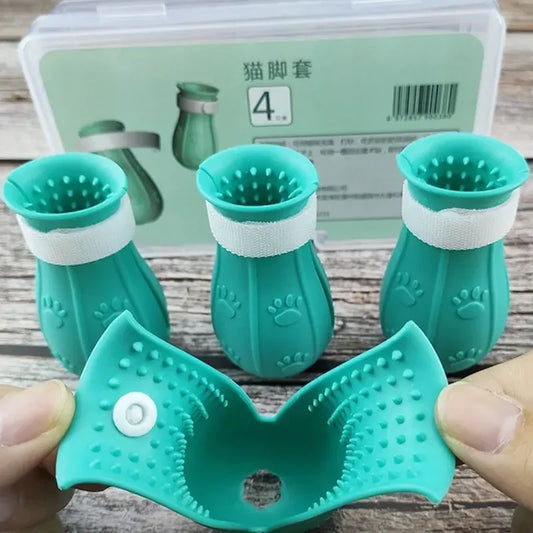 Cat Shoes Cat Claw Protector Bath - MyPetDollar.com