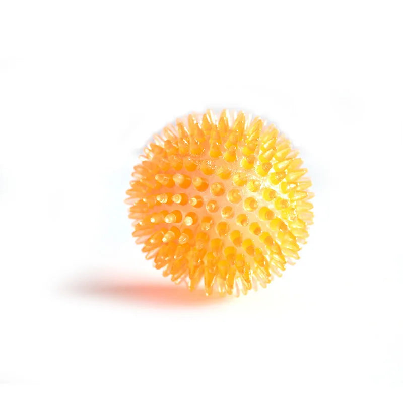 Durable TPR Chew Thorn Ball Polka Dot - MyPetDollar.com