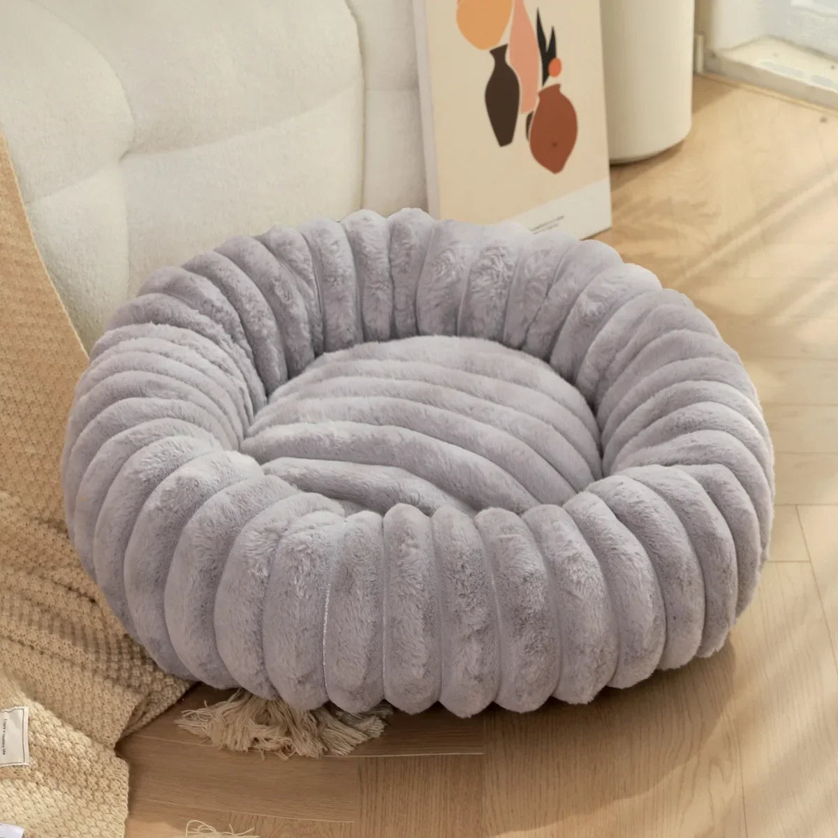 Round Bed for Dog Bed Mats Super Soft Cat - MyPetDollar.com