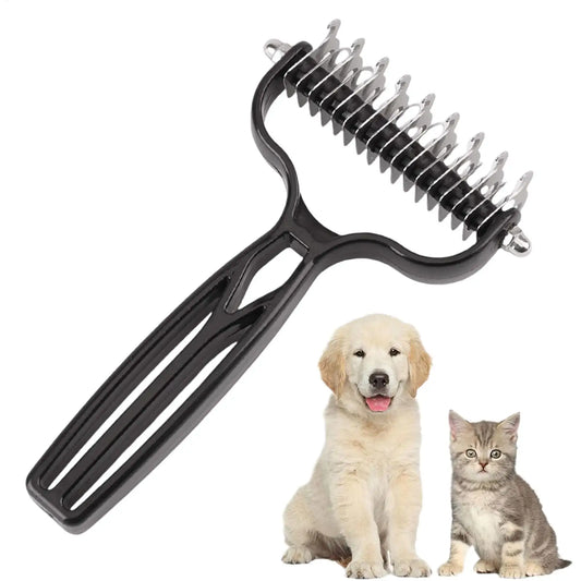 Pet Grooming Rake Dematting Comb Undercoat - MyPetDollar.com