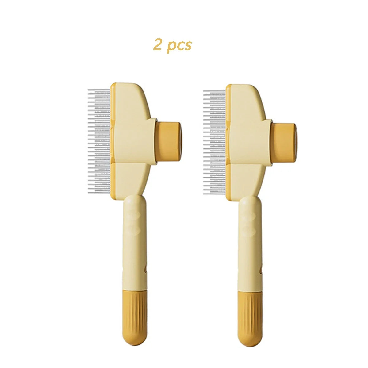 Dog and Cat Knot-removing Grooming Comb Pet Hair Removal Self Cleaning