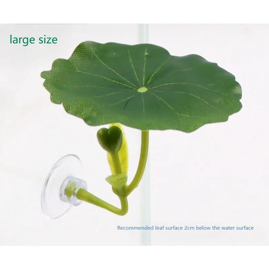 1Pc Green Leaf Betta Fish Hammock - MyPetDollar.com