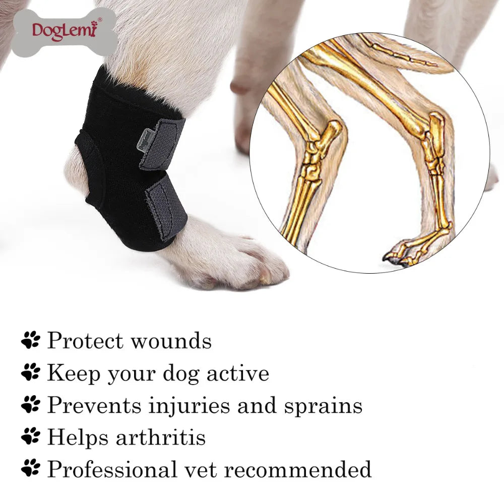 1pcs Pet Dog Bandages Dog Leg Knee Hock - MyPetDollar.com