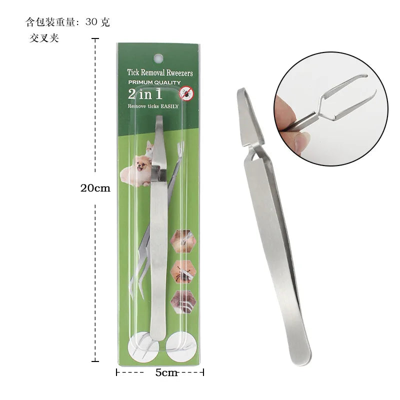 Quality Stainless Steel Pet Flea Remover Tool Scratching Hook – 9 Colors