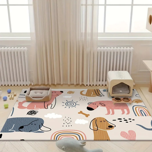 VIKAMA Cartoon Pet Diatomaceous Earth Mat - MyPetDollar.com