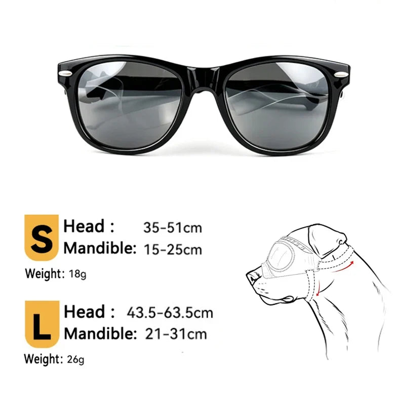 Dog Sun Glasses UV Protection Windproof Goggles Eye – Dog Supplies