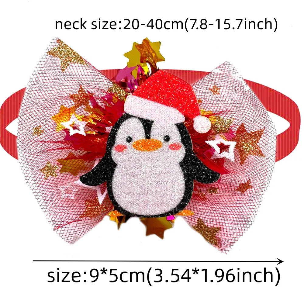 50/100pcs Christmas Pet Dog Bow Ties Dog - MyPetDollar.com