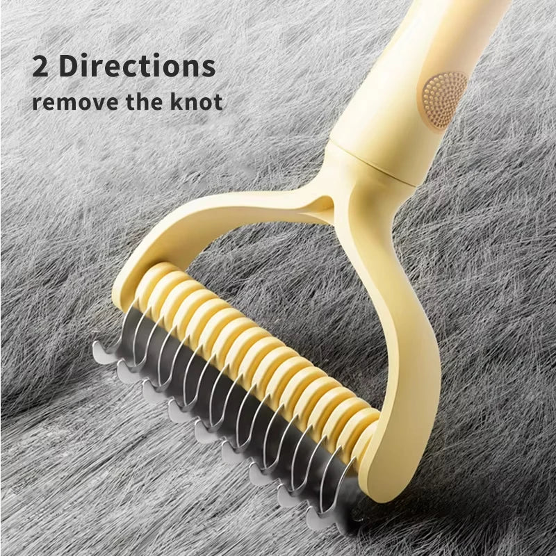 Cat Brush Cat Fur Knot Cutter Pets Hair - MyPetDollar.com