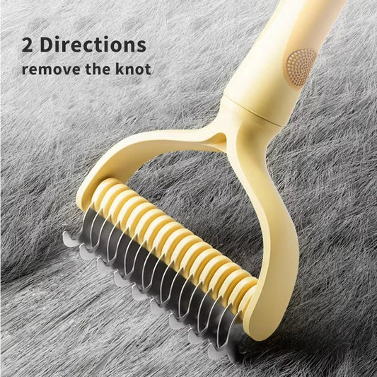 Cat Brush Cat Fur Knot Cutter Pets Hair - MyPetDollar.com