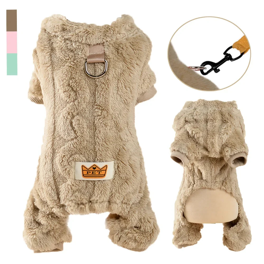 Soft Dog Clothes For Winter Warm Puppy - MyPetDollar.com