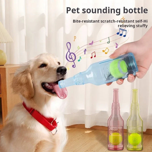 Dog Toy Bottle Sound Chew Ball Pet Toys - MyPetDollar.com