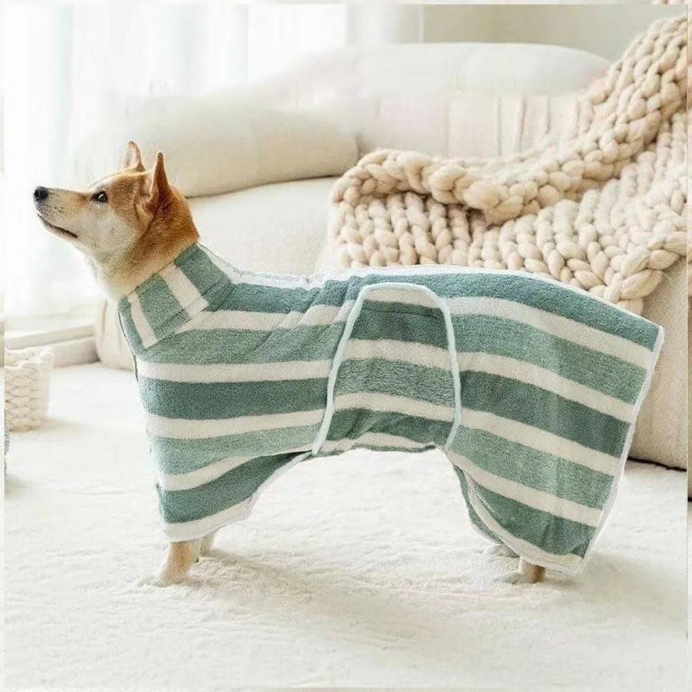 High Quality Water Absorption Dog Bathrobe - MyPetDollar.com