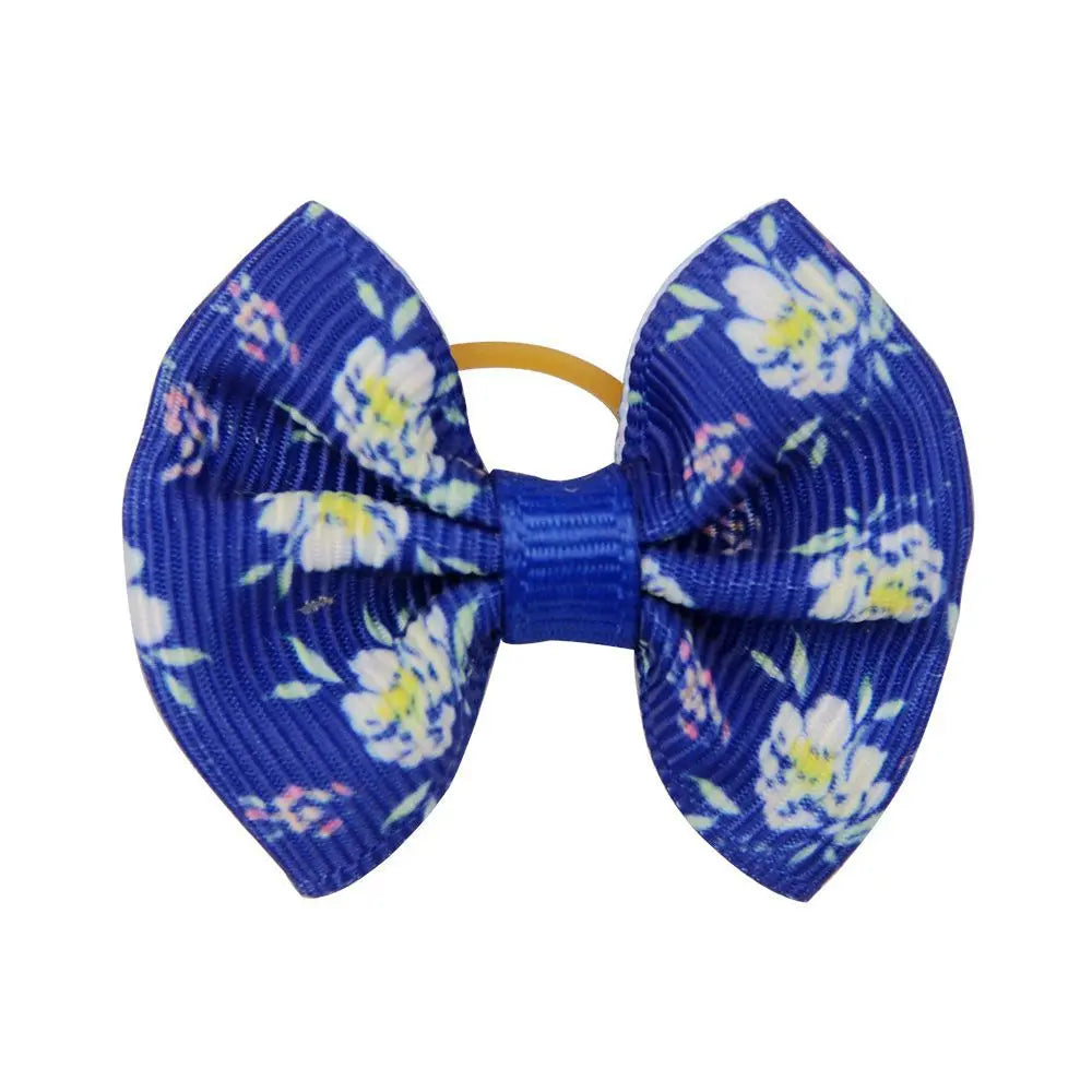 50/100pcs Fragmented Flowers Pet Hair Bows - MyPetDollar.com