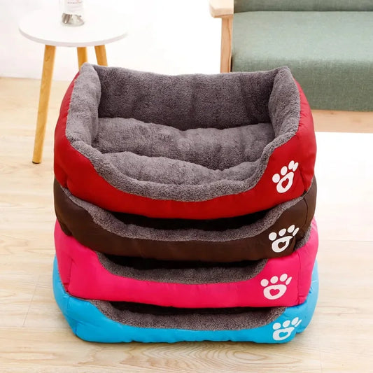 Pet Large Dog Bed Warm House Candy-colored - MyPetDollar.com