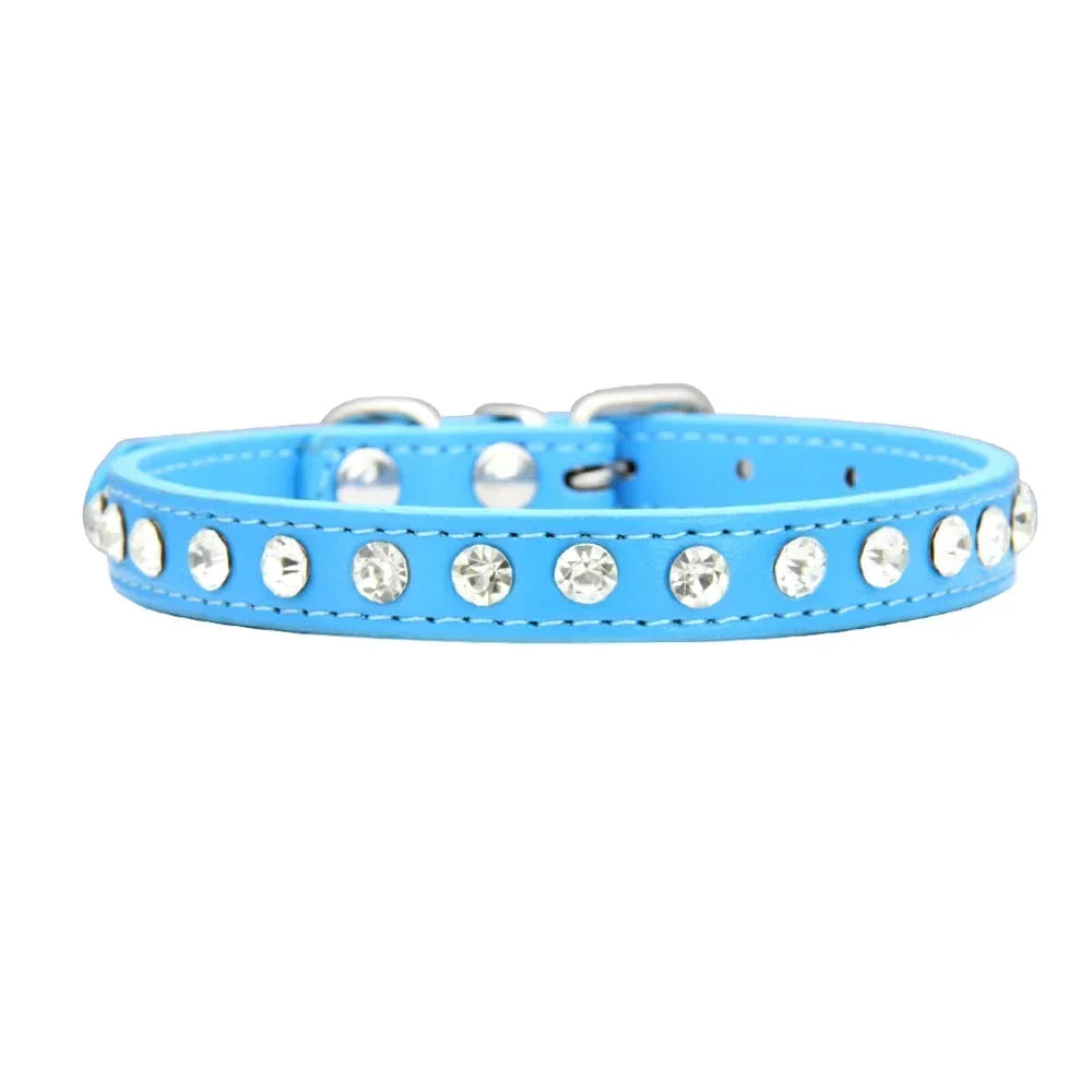 Personalized Rhinestones Dog Collar 16 - MyPetDollar.com