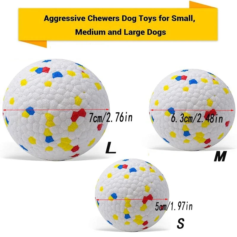 Dog Toy Ball Solid Bite Resistant Small - MyPetDollar.com