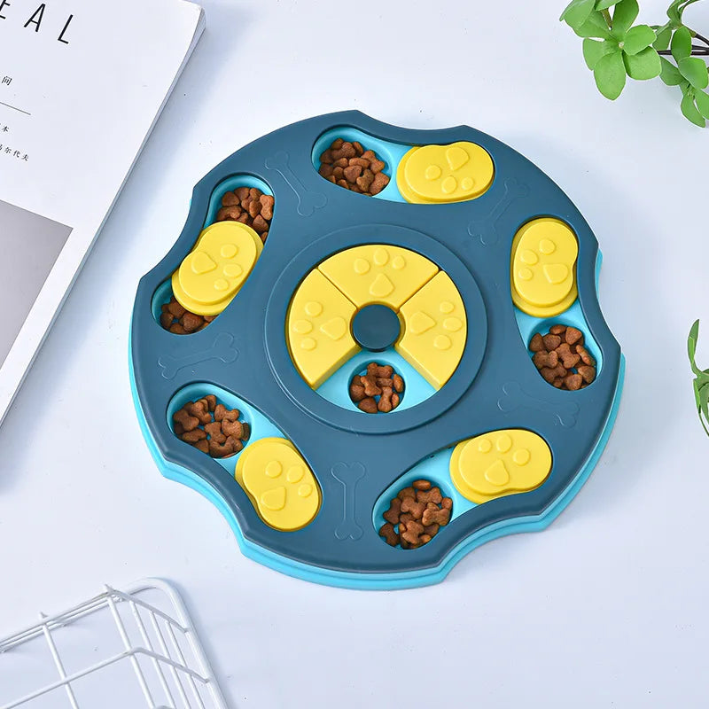 Non-Slip Dog Puzzle Toys Slow Feeder Interactive Increase Iq Food