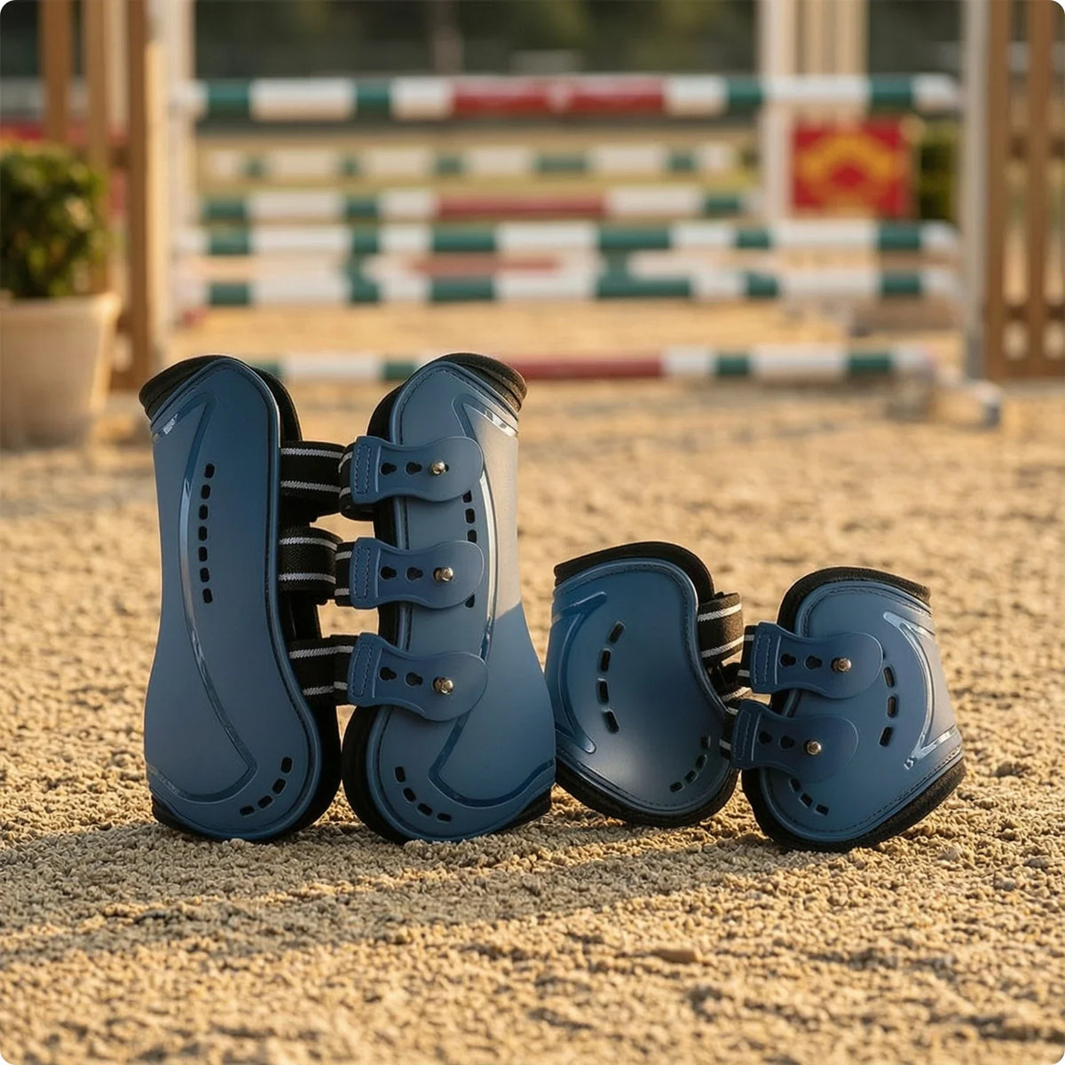 4 Pieces Tendon Boots Breathable Horse Boots - MyPetDollar.com