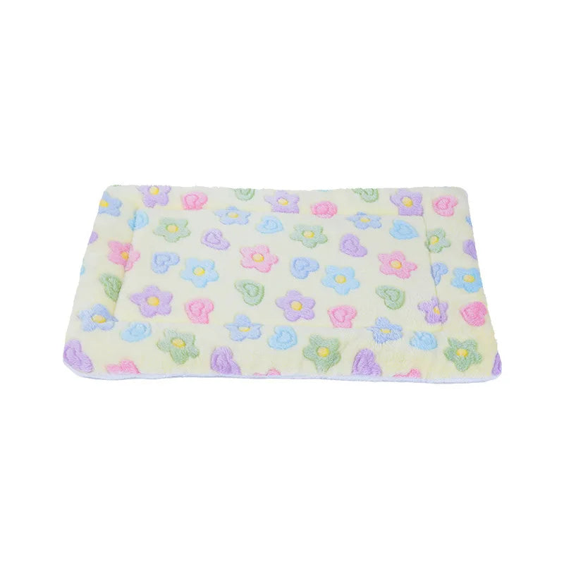 Pet Dog bed mat Thickened Flannel Soft - MyPetDollar.com