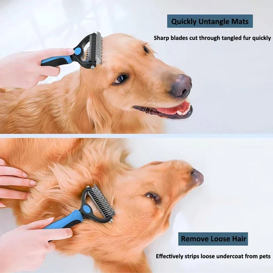 Double-Sided Pet Detangling Comb, Cat and - MyPetDollar.com