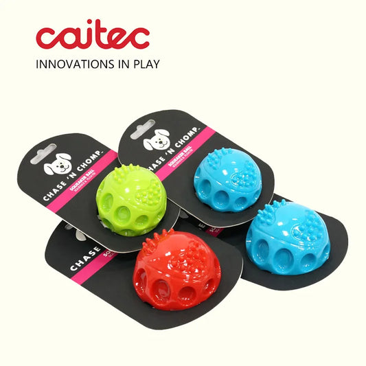 Caitec Dog Toys Squeaking Bouncing Ball - MyPetDollar.com